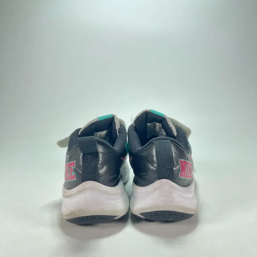 Nike Star Runner 3 SE Gray Teal Pink Shoes Sneakers DD1150-001 Youth Size 3Y